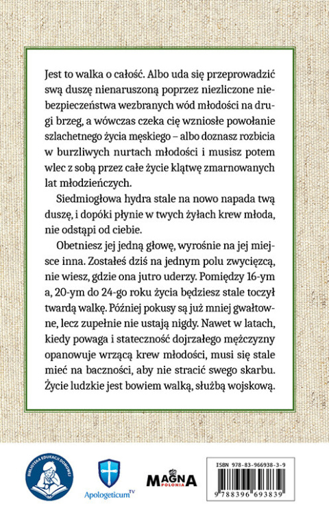 Życie piękne i czyste, bp T. Tóth Życie piękne i czyste, bp T. Tóth